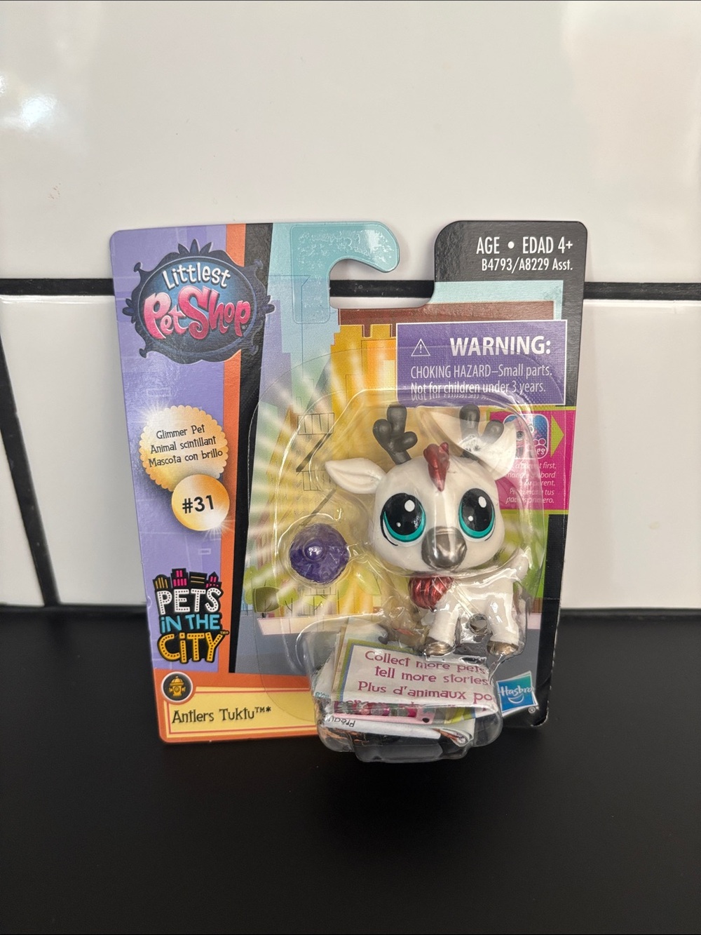 Littlest Pet Shop Pets In The City Glimmer Pets Antlers Tuku F